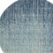 Homeroots 5 ft. Round Navy & Light Blue Abstract Area Rug 385285 - alternate 4